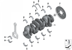 BMW 1 crankshaft
